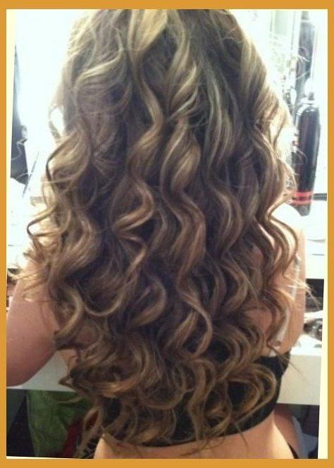 Pinlaura White On Hair, Make Up & Nails In 2019 | Permed Intended For Long Hairstyles Permed Hair (Photo 19 of 25)