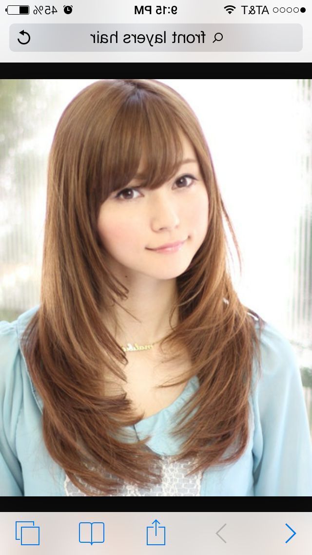 Pinritu Soni On Haircut Styles | Hair, Hair Cuts, Long Hair Styles Within Long Layered Japanese Hairstyles (Photo 6 of 25)