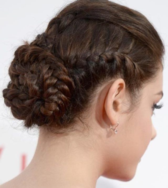 Prom Hairstyles: 15 Utterly Amazing Hairstyles For Prom With Fishtail Florette Prom Updos (View 10 of 25)