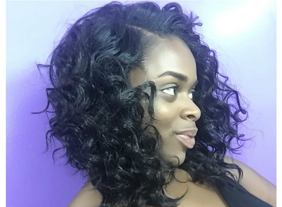 Pronto/ Quick Weave: Wavy Bob – Youtube Throughout Wavy Long Weave Hairstyles (View 22 of 25)