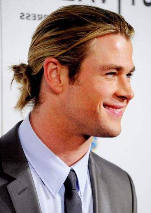 Pulled Back Hairstyles For Long Hair Men | Most Popular Hairstyles Intended For Long Hairstyles Pulled Back (Photo 11 of 25)
