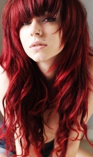 Red Hairstyles Ideas Every Girl Should Try Once | Hair Inspiration Regarding Red Long Hairstyles (Photo 3 of 25)