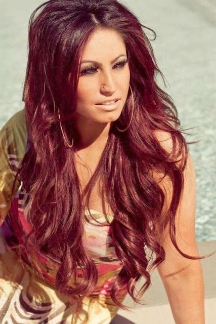 Red Hairstyles, Long Red Hair And Vibrant Red Hair – 101 Hairstyles For Red Long Hairstyles (View 10 of 25)