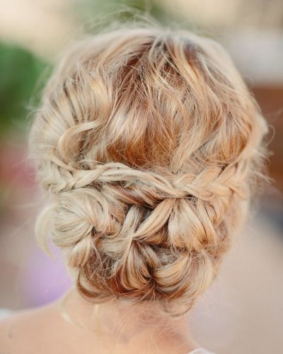 Rustic Farm To Table Wedding Inspiration In 2019 | Bridal Hairstyles In Messy Twisted Chignon Prom Hairstyles (Photo 24 of 25)