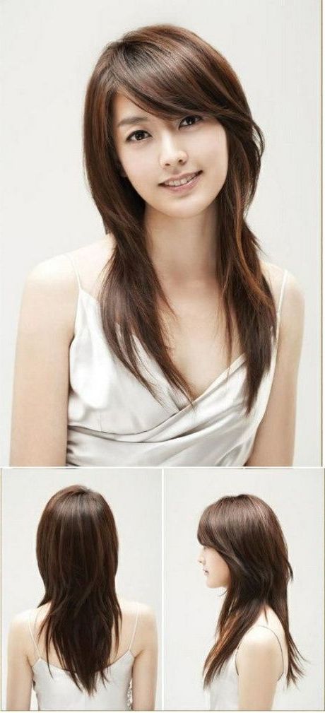 Short Medium Length Long Layered Asian Hairstyles Asian Long Layered With Long Layered Hairstyles Korean (View 3 of 25)