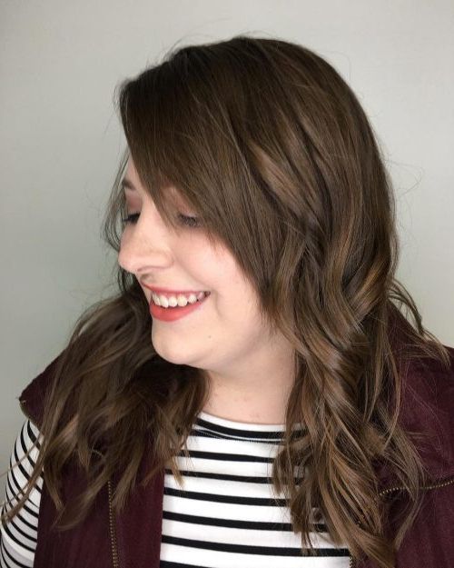 Side Swept Bangs: 46 Ideas That Are Hot In 2019 In Side Swept Bangs Long Hairstyles (View 4 of 25)