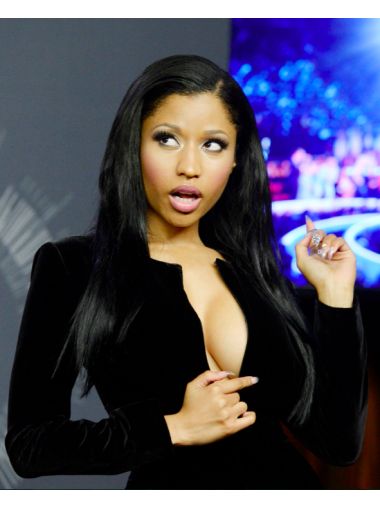 Sleek Black Straight Long Nicki Minaj Wigs, Nicki Minaj Wigs To Buy In Nicki Minaj Long Hairstyles (Photo 15 of 25)