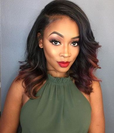 Stunning And Quick Weave Hairstyles For Black Women Pertaining To Quick Weave Long Hairstyles (View 3 of 25)