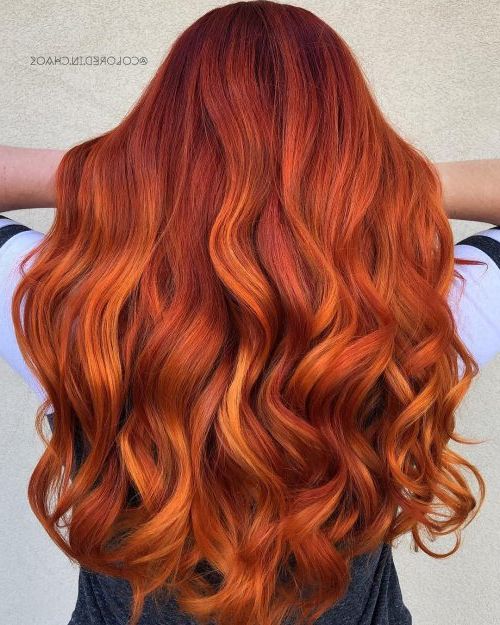 The 11 Best Fall Hair Color Ideas Of 2018 With Long Hairstyles And Color (View 11 of 25)