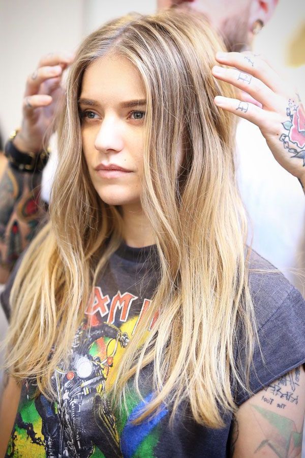 The Fall Haircuts Coming Out Of L.a.'s Raddest Salons | Hair In Long Hairstyles No Layers (Photo 5 of 25)