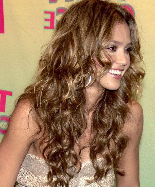 Tips To Get Long Curly Chic Hairstyles: Long Layered Curly With Regard To Casual Hairstyles For Long Curly Hair (Photo 15 of 25)