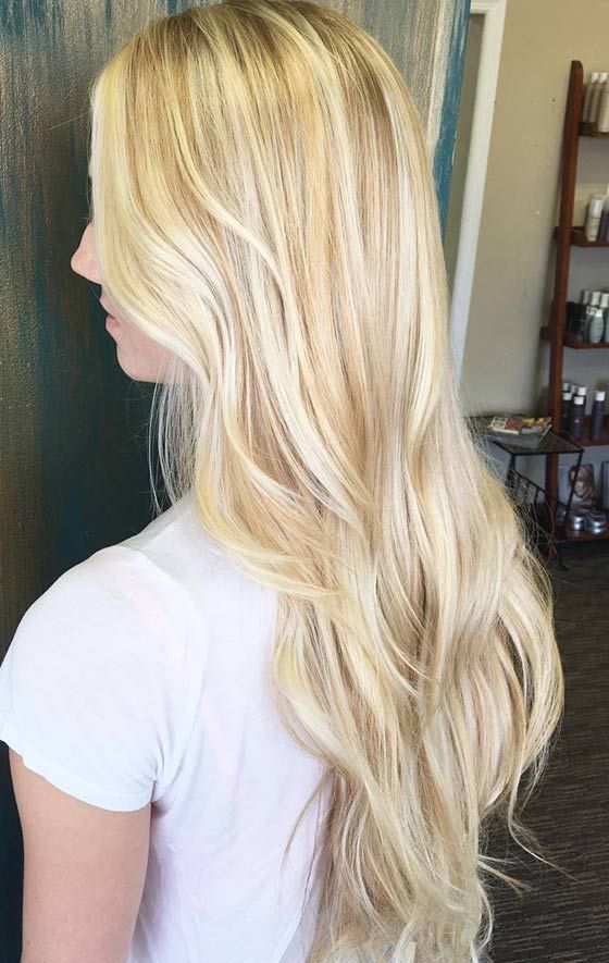 Top 40 Blonde Hair Color Ideas Pertaining To Long Blonde Hair Colors (View 9 of 25)