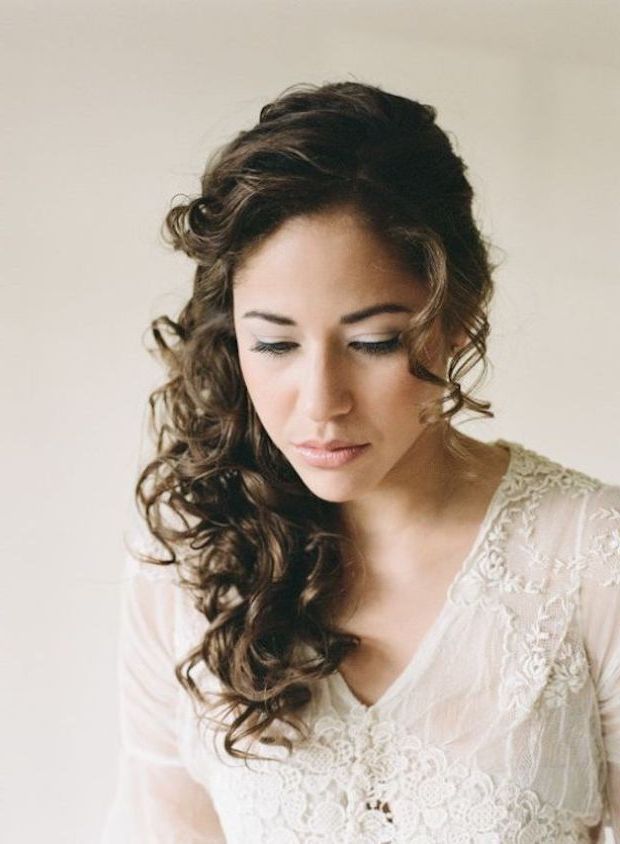 Untamed Tresses | Naturally Curly Wedding Hairstyles Pertaining To Long Hairstyles Curls Wedding (View 19 of 25)