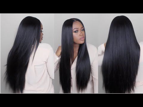 Watch Me Slay This Wig From Start To Finish | Sleek Straight Long In Sleek, Straight Tresses For Long Hairstyles (View 17 of 25)