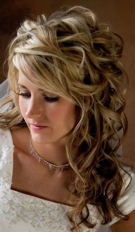 Why Wedding Hairstyles For Long Curly Hair Are In Vogue – My Bride Hair With Long Hairstyles Vogue (View 24 of 25)
