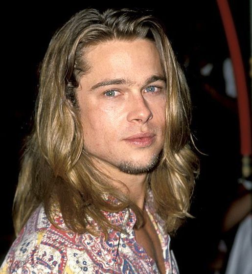 Young Brad Pitt With Long Hair | *man Candy* | Brad Pitt Hair, Long Inside Long Young Hairstyles (View 8 of 25)