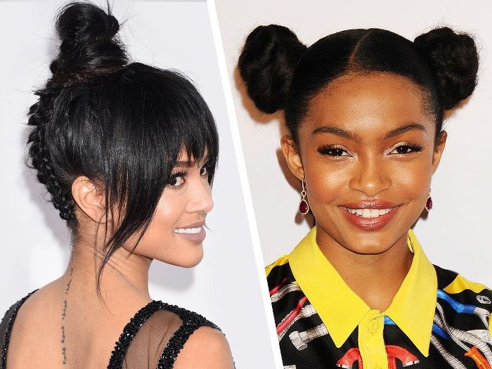 10 Cool (and Easy) Buns That Work For Short Hair Throughout Most Recently Pulled Back Beaded Bun Braided Hairstyles (View 19 of 25)