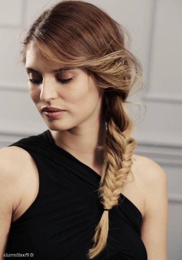 10 Easy Hairstyles With A Side Part For All Hair Lengths Pertaining To 2018 Side Parted Braid Hairstyles (Photo 25 of 25)