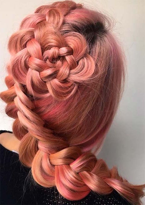 100 Ridiculously Awesome Braided Hairstyles To Inspire You In Best And Newest Red Inward Under Braid Hairstyles (View 17 of 25)