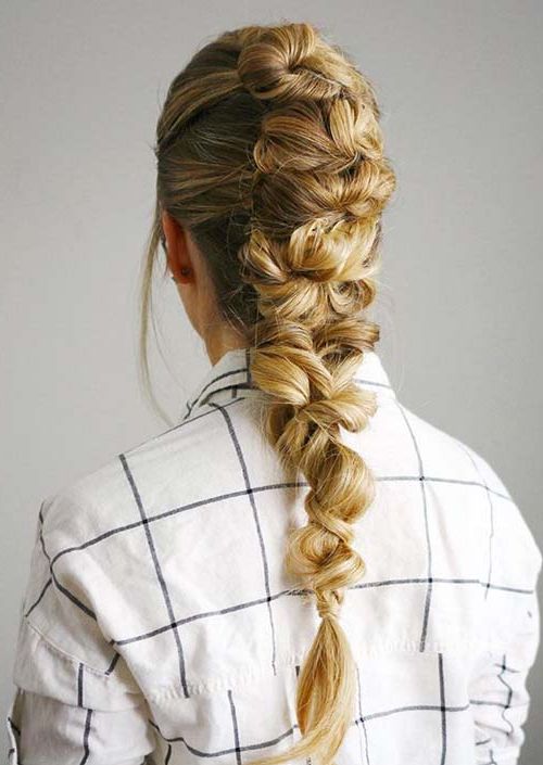 100 Trendy Long Hairstyles For Women To Try In 2017 Inside Most Current Nostalgic Knotted Mermaid Braid Hairstyles (View 5 of 25)