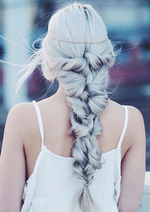 100 Trendy Long Hairstyles For Women To Try In 2017 Regarding Newest Nostalgic Knotted Mermaid Braid Hairstyles (View 4 of 25)