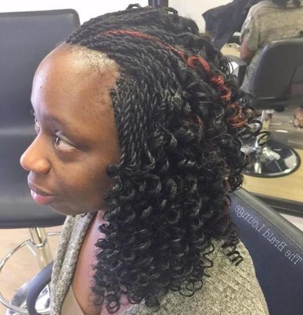 101 Micro Braids For You – Style Easily Intended For Most Current African Red Twists Micro Braid Hairstyles (View 5 of 25)