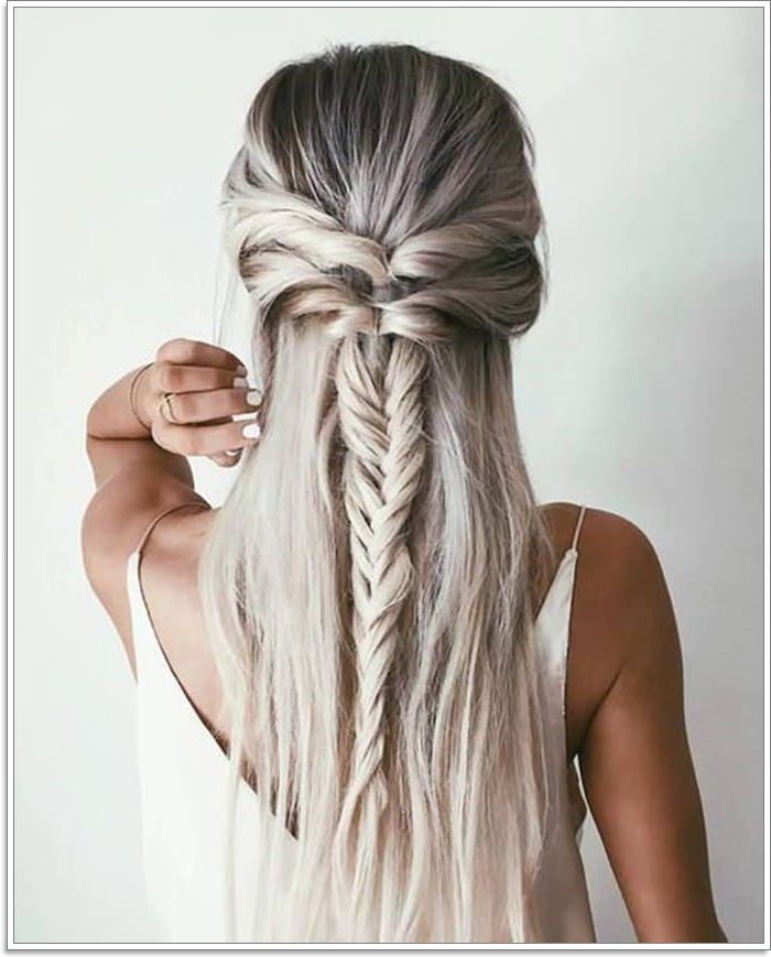 102 Best Diy Hairstyles For Long Hair For You With Most Up To Date Nostalgic Knotted Mermaid Braid Hairstyles (View 9 of 25)