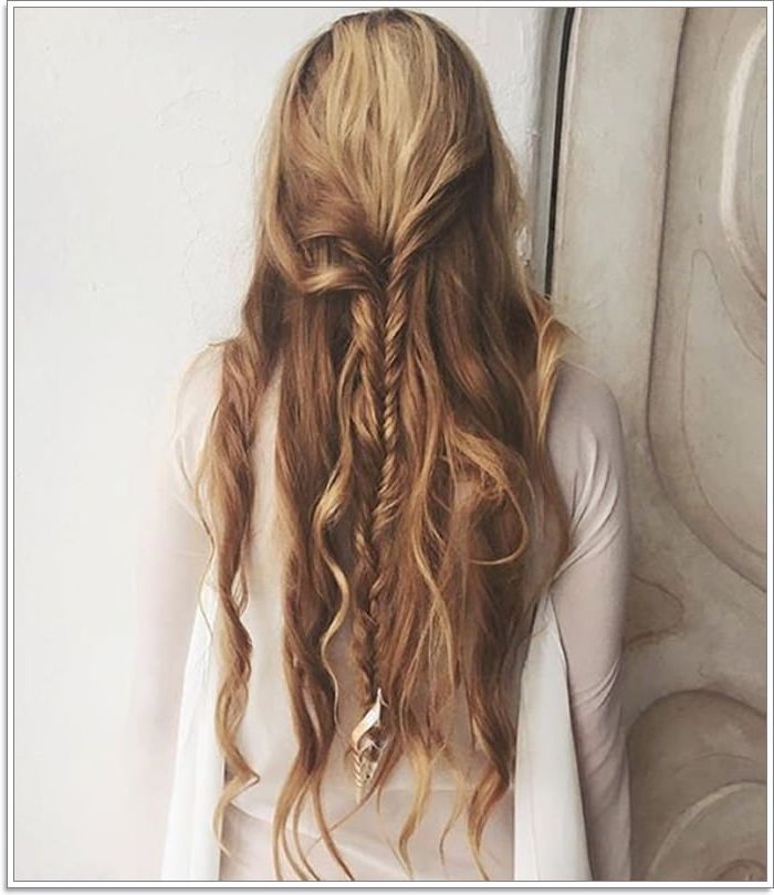 105 Mermaid Hairstyles That'll Make You Want To Go To The In Most Up To Date Flawless Mermaid Tail Braid Hairstyles (View 15 of 25)