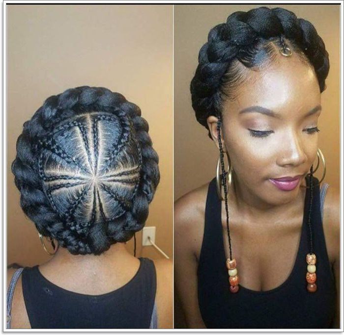105 Stunning Halo Braid For All Kind Of Event – Style Easily Within Newest Faux Halo Braided Hairstyles For Short Hair (View 22 of 25)