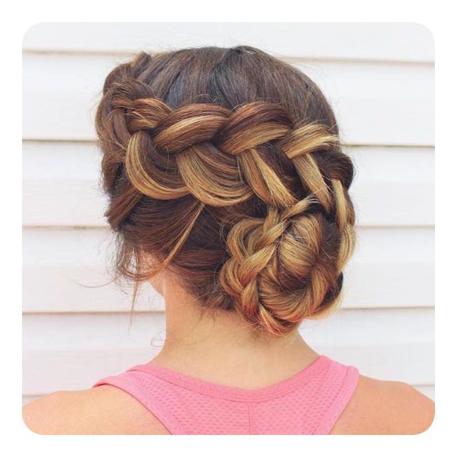 135 Cute And Easy Hairstyles To Do When You're Running Late Intended For 2018 Nostalgic Knotted Mermaid Braid Hairstyles (View 7 of 25)