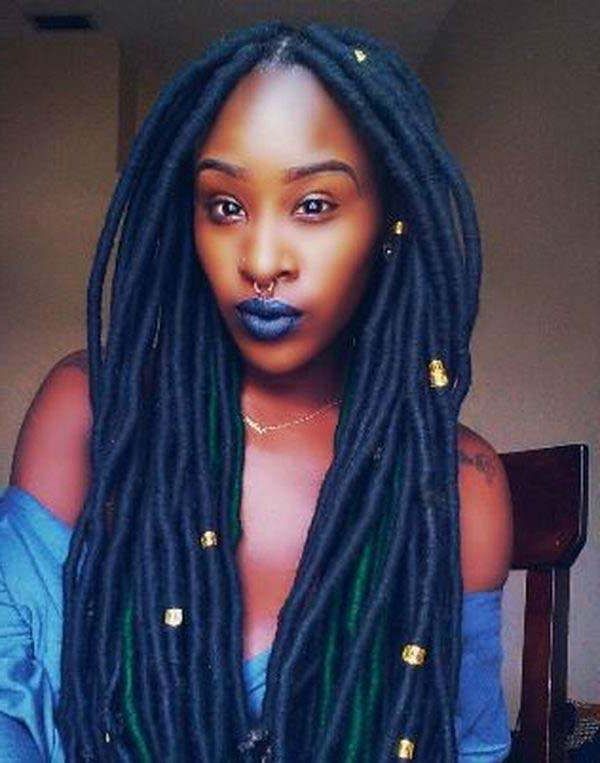 136 Trendy Yarn Braids You Can Wear In 2019! Regarding Most Current Long Braids With Blue And Pink Yarn (View 14 of 25)