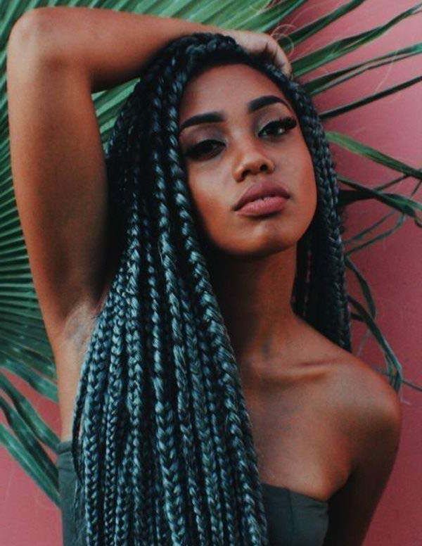 136 Trendy Yarn Braids You Can Wear In 2019! Throughout Newest Long Black Yarn Twists Hairstyles (Photo 22 of 25)