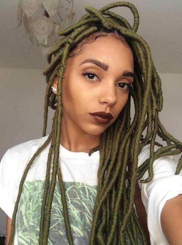 136 Trendy Yarn Braids You Can Wear In 2019! With Regard To Most Popular Very Thick And Long Twists Yarn Braid Hairstyles (View 6 of 25)