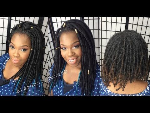 #146. Fake Locs Over Real Locs With Regard To Most Recently Yarn Braid Hairstyles Over Dreadlocks (Photo 24 of 25)
