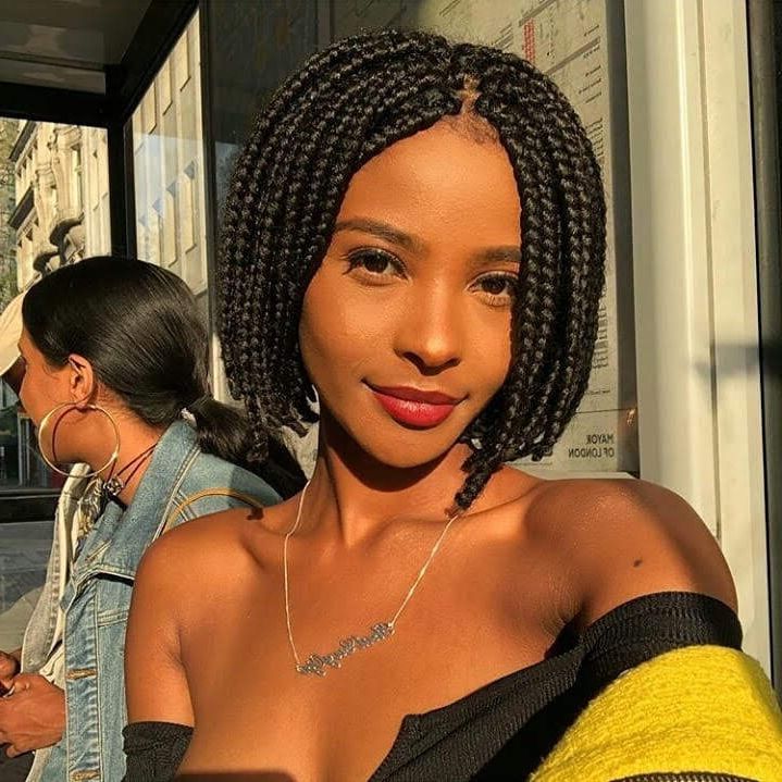 15 Black Braided Hairstyle Tutorials For 2019 ~ Hair Tutorials Pertaining To Best And Newest Bob Braid Hairstyles With A Bun (Photo 20 of 25)