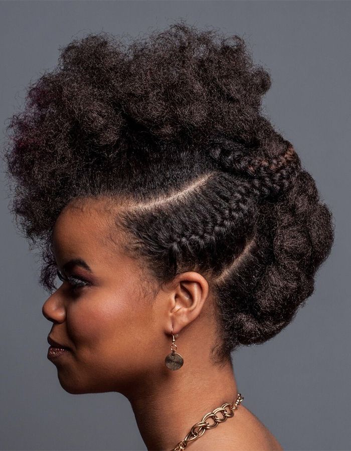 15 Braided Hairstyles You Need To Try Next | Naturallycurly Pertaining To Most Recent Partial Updo Rope Braids With Small Twists (Photo 18 of 25)