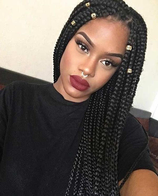 155 Movie Inspired Poetic Justice Braids With Most Current Side Parted Loose Cornrows Braided Hairstyles (View 14 of 25)