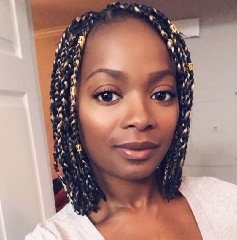 17 Beautiful Braided Bobs From Instagram You Need To Give A Try Intended For Best And Newest Mini Braids Bob Hairstyles (View 18 of 25)