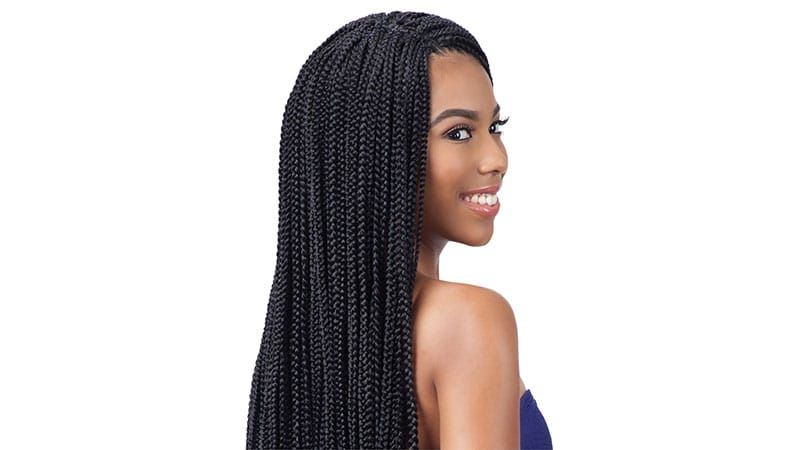 18 Crochet Braids Hairstyles You Will Love – The Trend Spotter Pertaining To Best And Newest Long Micro Box Braid Hairstyles (View 17 of 25)