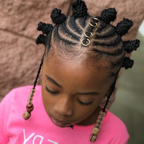 19 Amazing Bantu Knots To Try In 2019 With Regard To Newest Bantu Knots And Beads Hairstyles (View 7 of 25)