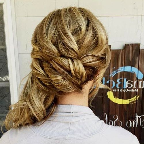 19 Romantic Hairstyles For Dating, Wedding – Pretty Designs Within Most Recent Braided Crown Hairstyles With Bright Beads (Photo 20 of 25)