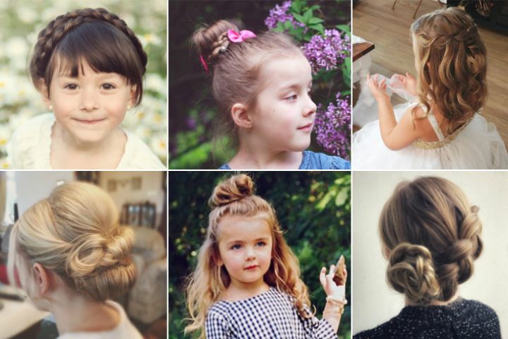 19 Super Easy Hairstyles For Girls Pertaining To Most Popular Updo Hairstyles With 2 Strand Braid And Curls (View 25 of 25)