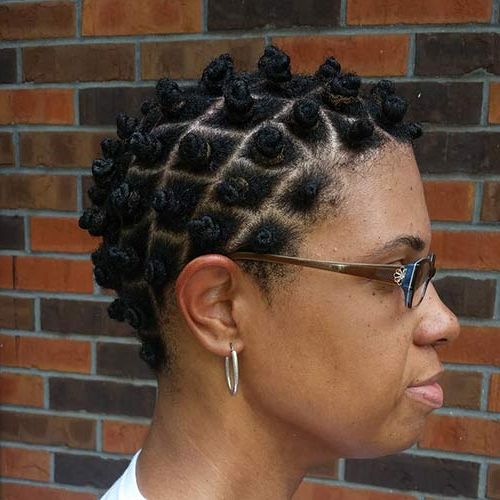 20 Best Bantu Knots Hairstyles Regarding Current Bantu Knots And Beads Hairstyles (Photo 22 of 25)