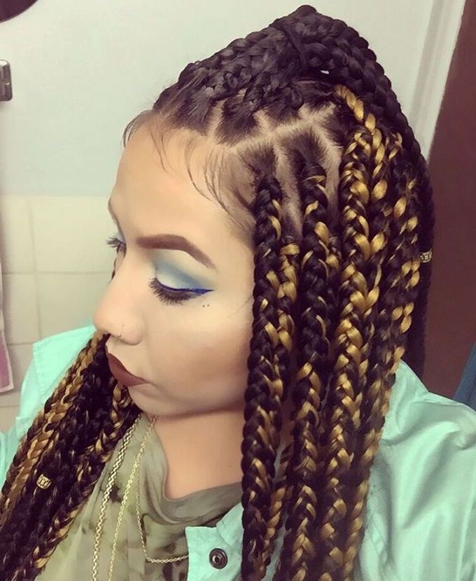 20 Eye Catching Ways To Style Dookie Braids | Hair Do Within Most Current Dookie Braid Hairstyles In Half Up Pony (View 10 of 25)