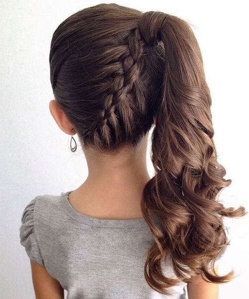 20+ Fancy Little Girl Braids Hairstyle Throughout Latest Fancy Braided Hairstyles (View 23 of 25)