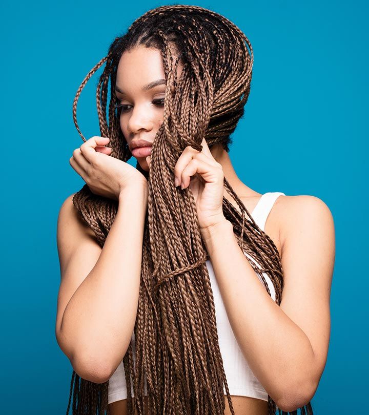 20 Uber Cool Ways To Style Your Micro Braids Inside Most Recently Sleek And Long Micro Braid Hairstyles (Photo 25 of 25)