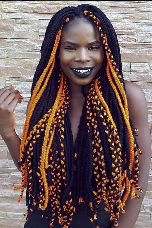 21 Beautiful Black Women Slaying In Yarn Twists, Braids And In Most Current Long Black Yarn Twists Hairstyles (View 2 of 25)