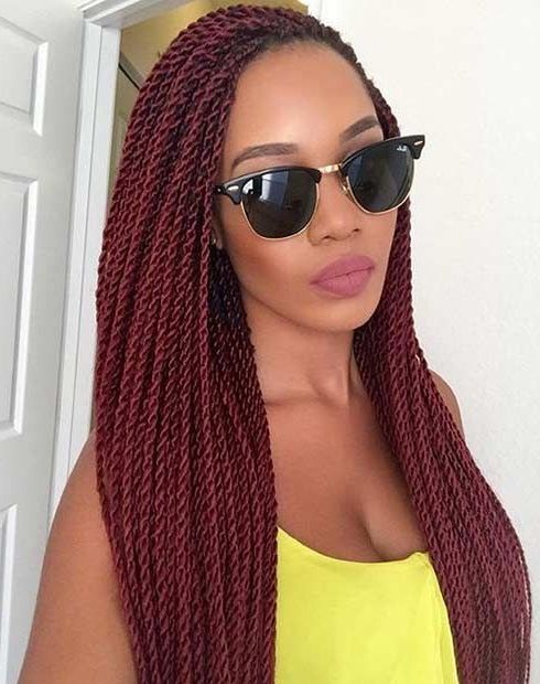 21 Best Protective Hairstyles For Black Women | Love My With Most Up To Date Pastel Colored Updo Hairstyles With Rope Twist (View 17 of 25)