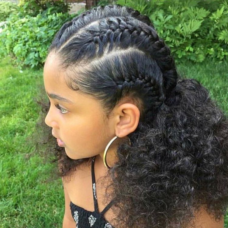 21 Braids For Kids To Decorate Your Little Princess's Within Newest Full Scalp Patterned Side Braided Hairstyles (View 22 of 25)