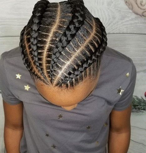 21 Cute Hairstyles For Black Teenage Girl With Natural Hair Inside Recent Tight Black Swirling Under Braid Hairstyles (View 5 of 25)